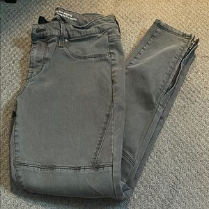Mossimo Supply Co. Gray Skinny Pants